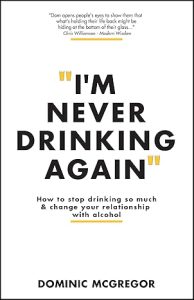 I'm Never Drinking Again, book cover